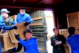 Quân đội bắt đầu vận chuyển pháo hoa cho các tỉnh